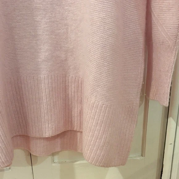 Pure Pink Women's Cashmere Sweater - Picture 7 of 13